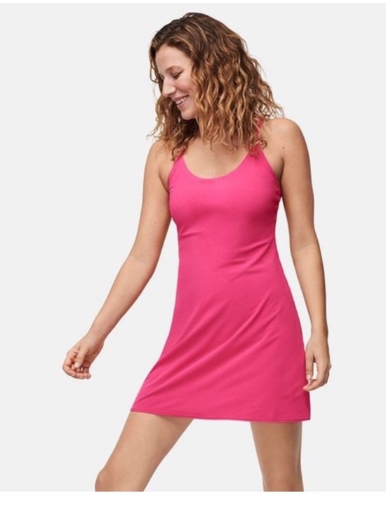 Outdoor Voices Dresses & Skirts - Outdoor Voices Petunia Pink Active Tank Dress UPF 50+